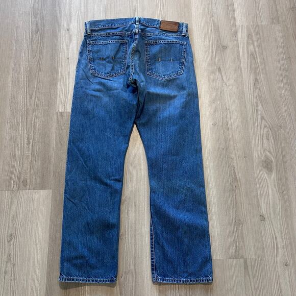 Men's Polo Ralph Lauren Authentic Dungarees Medium Wash Denim Jeans Sz 32 x 30 - Picture 3 of 6